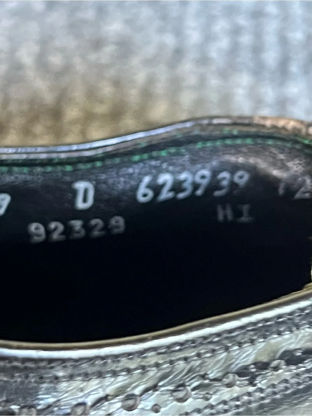 Vintage 70s Florsheim Imperial Wingtip Shoes